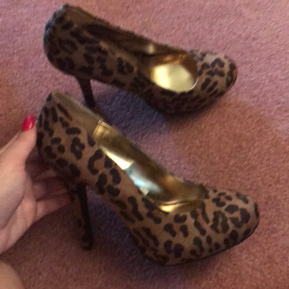 Cheetah heels